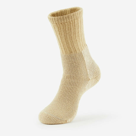 Thorlo Womens Maximum Cushion Hiking Crew Socks  -  Small / Khaki / Single Pair