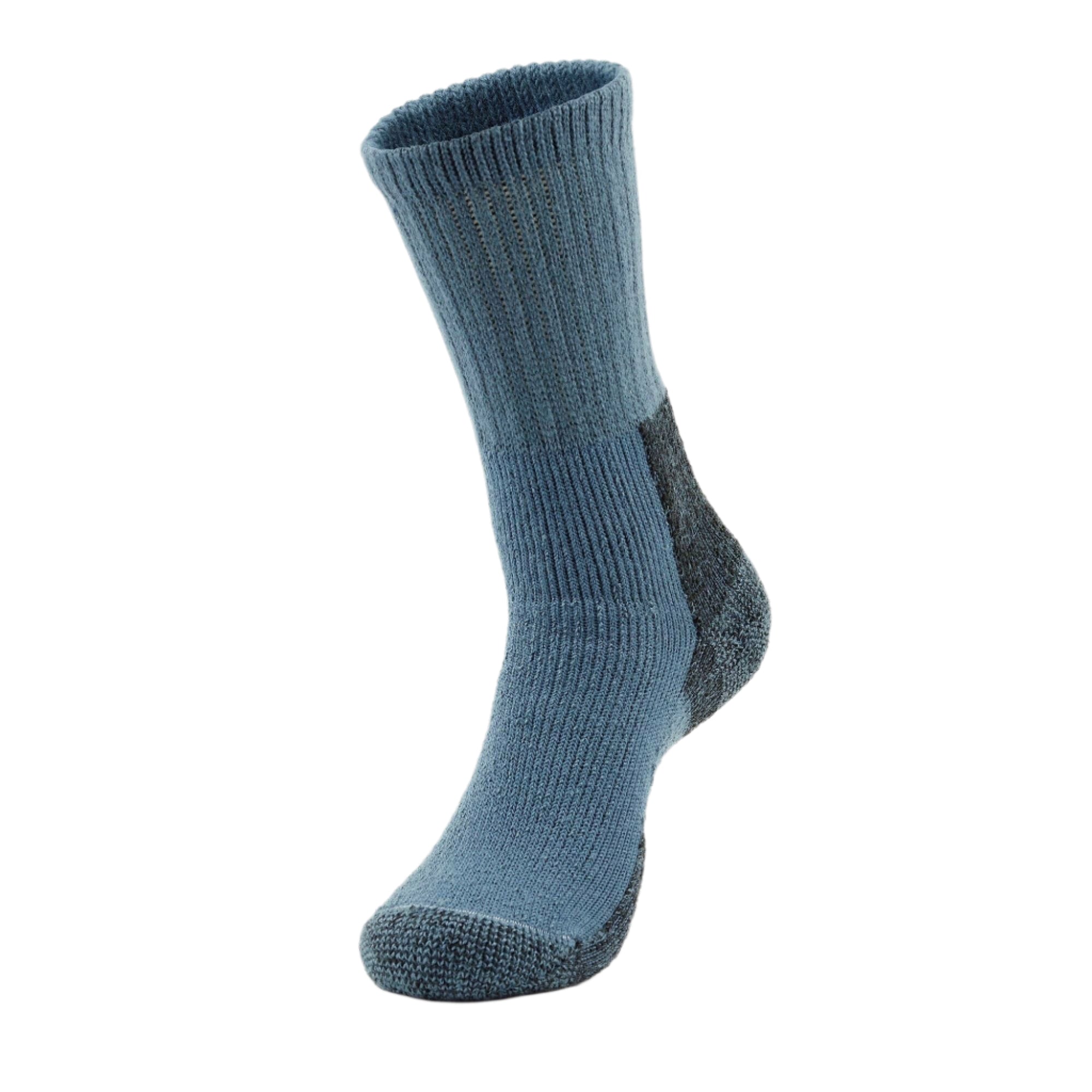 Thorlo Womens Maximum Cushion Hiking Crew Socks  -  Small / Slate Blue