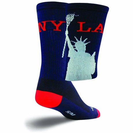 SockGuy LAX NY LAX 8 Inch Socks  -  Large/X-Large