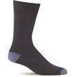 Sockwell Mens Chelsea Rib Essential Comfort Crew Socks  -  Medium/Large / Navy