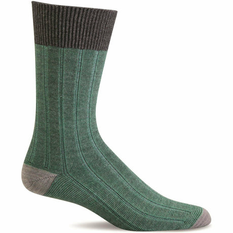 Sockwell Mens Countryman Essential Comfort Crew Socks  -  Large/X-Large / Charcoal