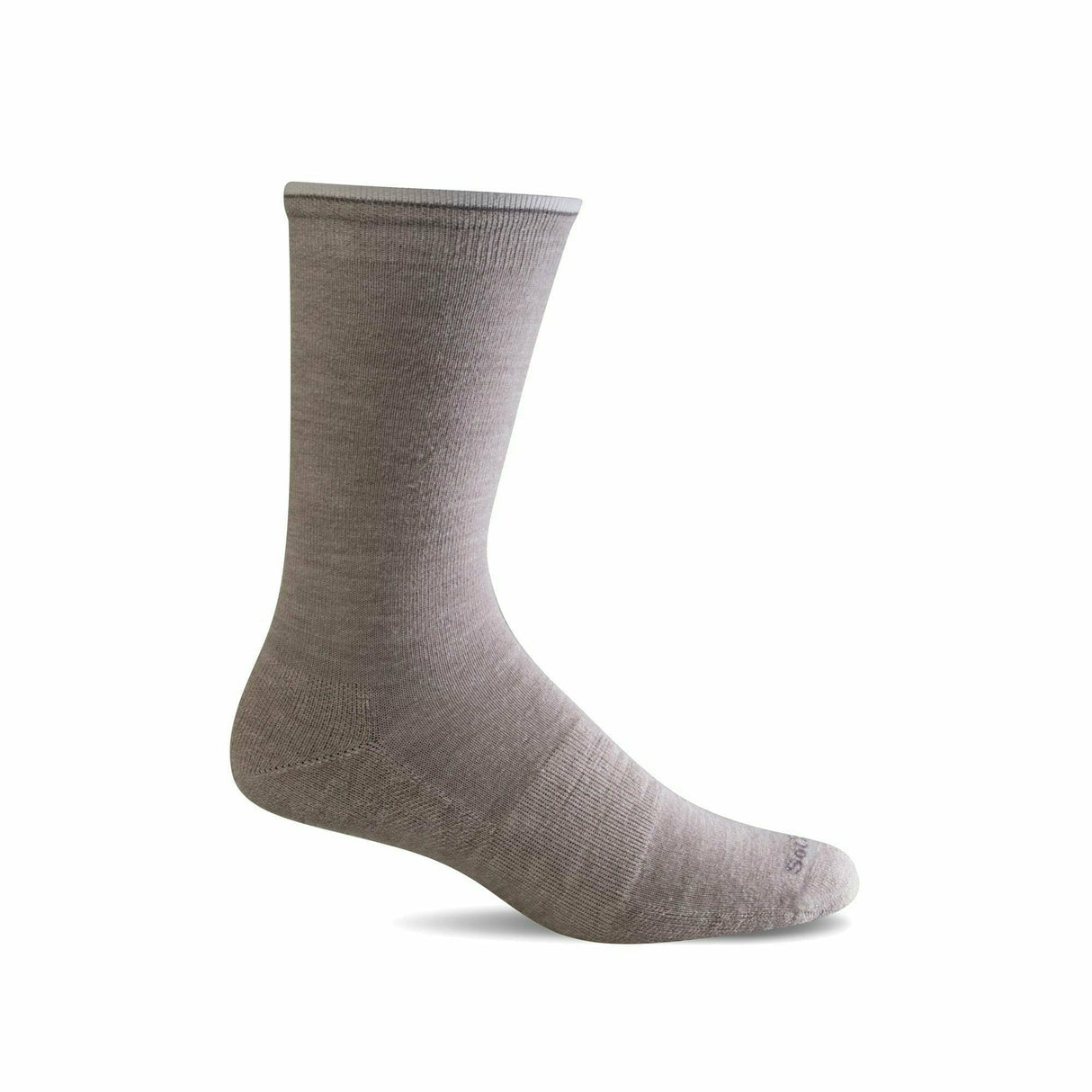 Sockwell Womens Skinny Minnie Essential Comfort Crew Socks  -  Small/Medium / Putty