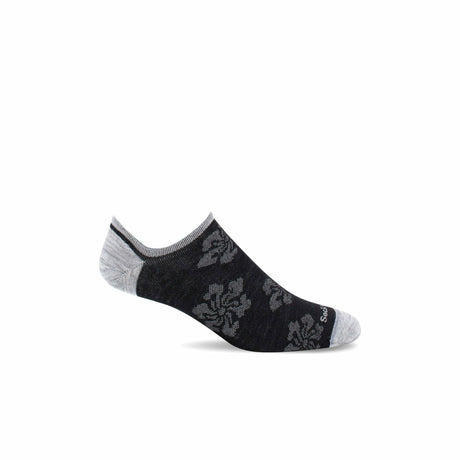 Sockwell Womens Pinwheel Petal Essential Comfort Socks  -  Small/Medium / Black
