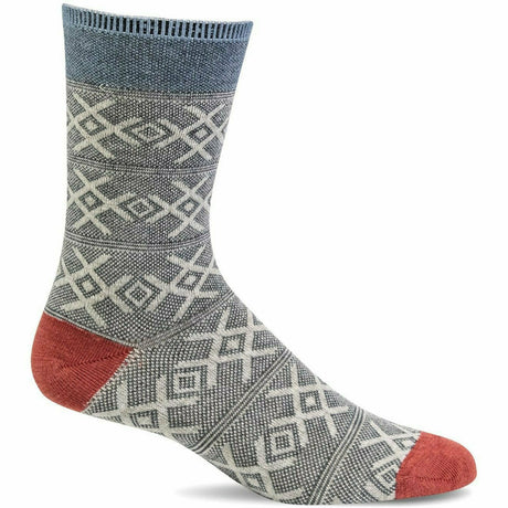 Sockwell Womens Cabin Therapy Essential Comfort Crew Socks  -  Small/Medium / Natural