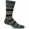 Sockwell Mens Fiesta Essential Comfort Crew Socks  -  Medium/Large / Charcoal