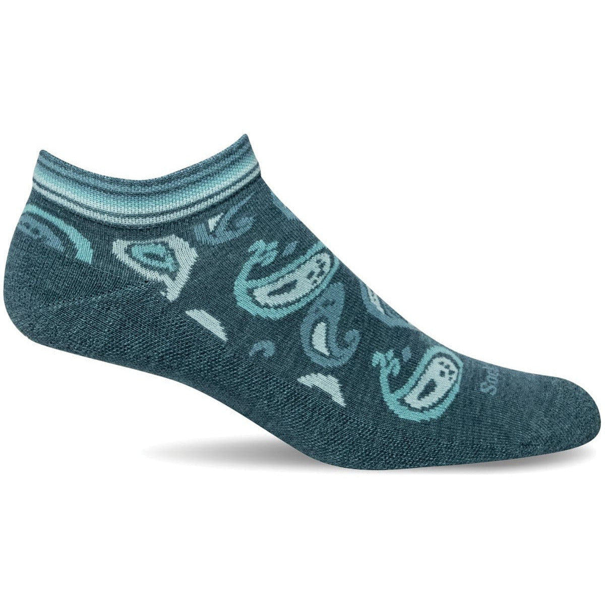 Sockwell Womens Paisley Essential Comfort Socks  -  Small/Medium / Blue Ridge