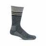 Sockwell Mens Canyon Essential Comfort Crew Socks  -  Medium/Large / Charcoal