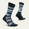 Feetures Mens Everyday Digital Camo Cushion Crew Socks  -  Medium / Navy