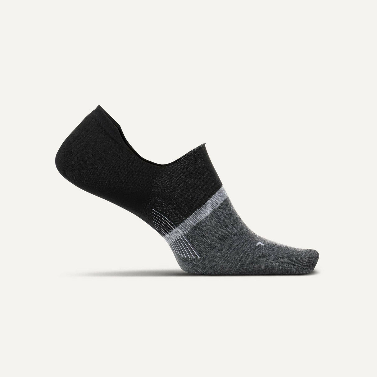 Feetures Mens Everyday Hidden Socks  -  Medium / Cadet Black