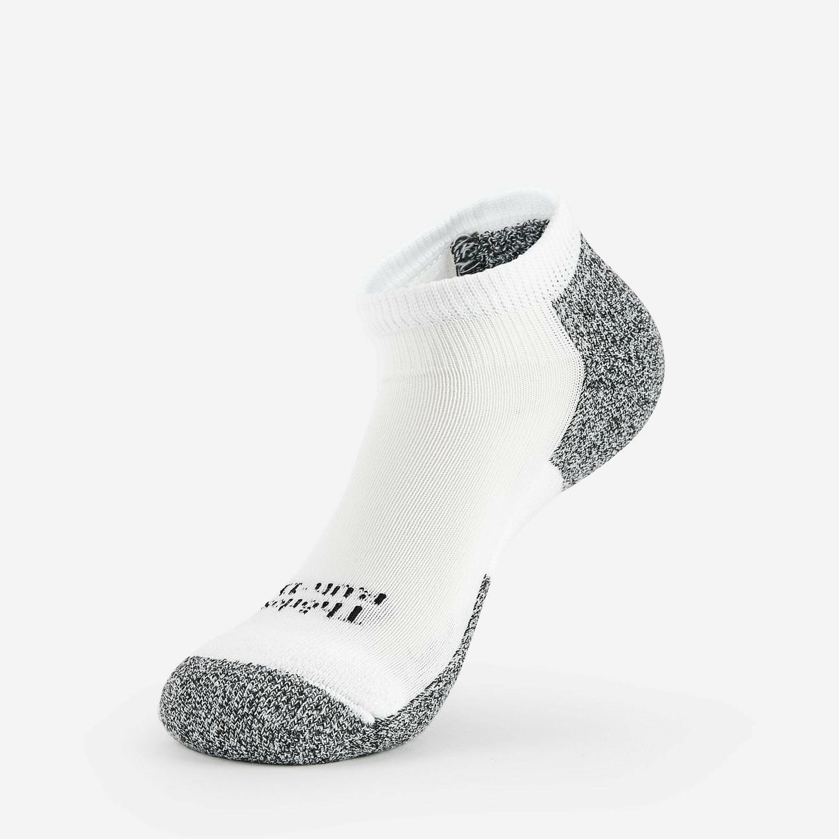 Thorlo Womens Lite Padded Running Micro-Mini Socks  -  Small / White