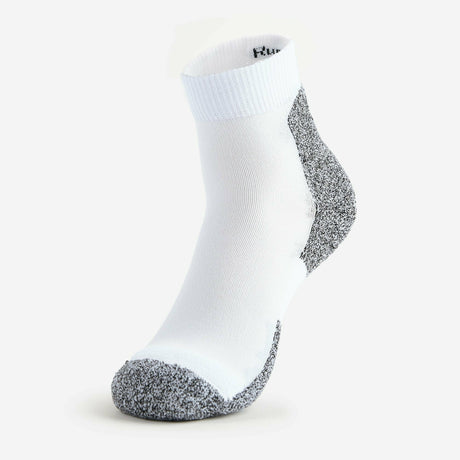 Thorlo Mens Running Lite Cushion Mini-Crew Socks  -  Medium / White