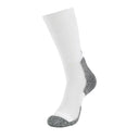 Thorlo Mens Lite Padded Running Crew Socks  -  Medium / White