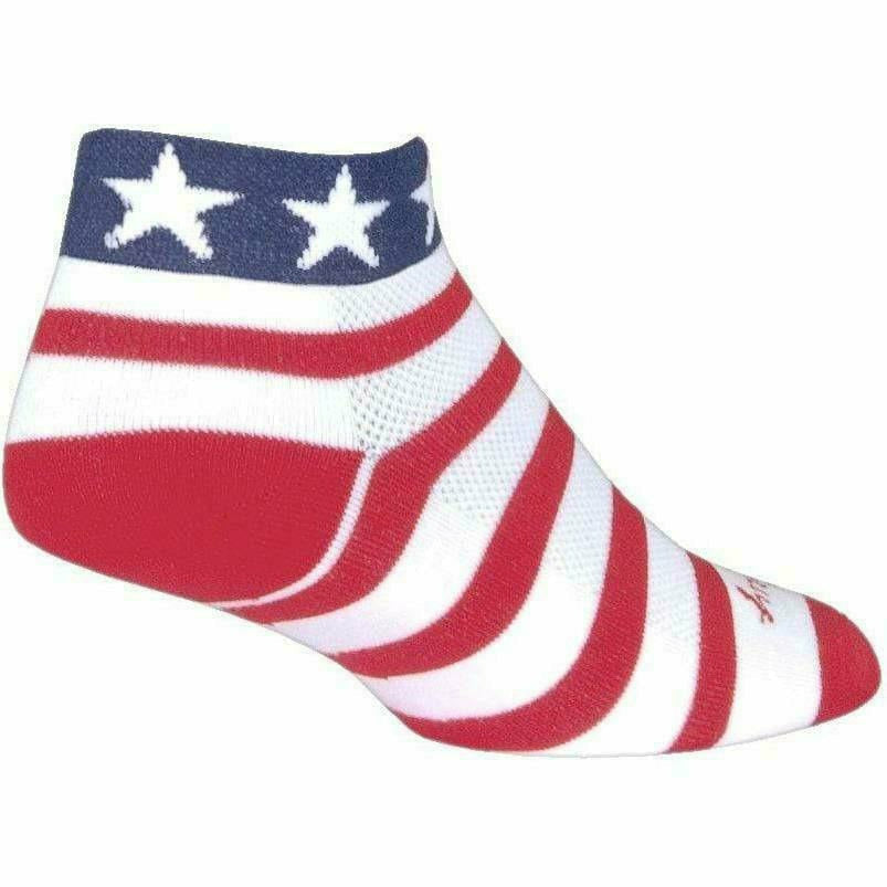 SockGuy Womens Spirit 1 Inch Micro Crew Socks  -  Small/Medium