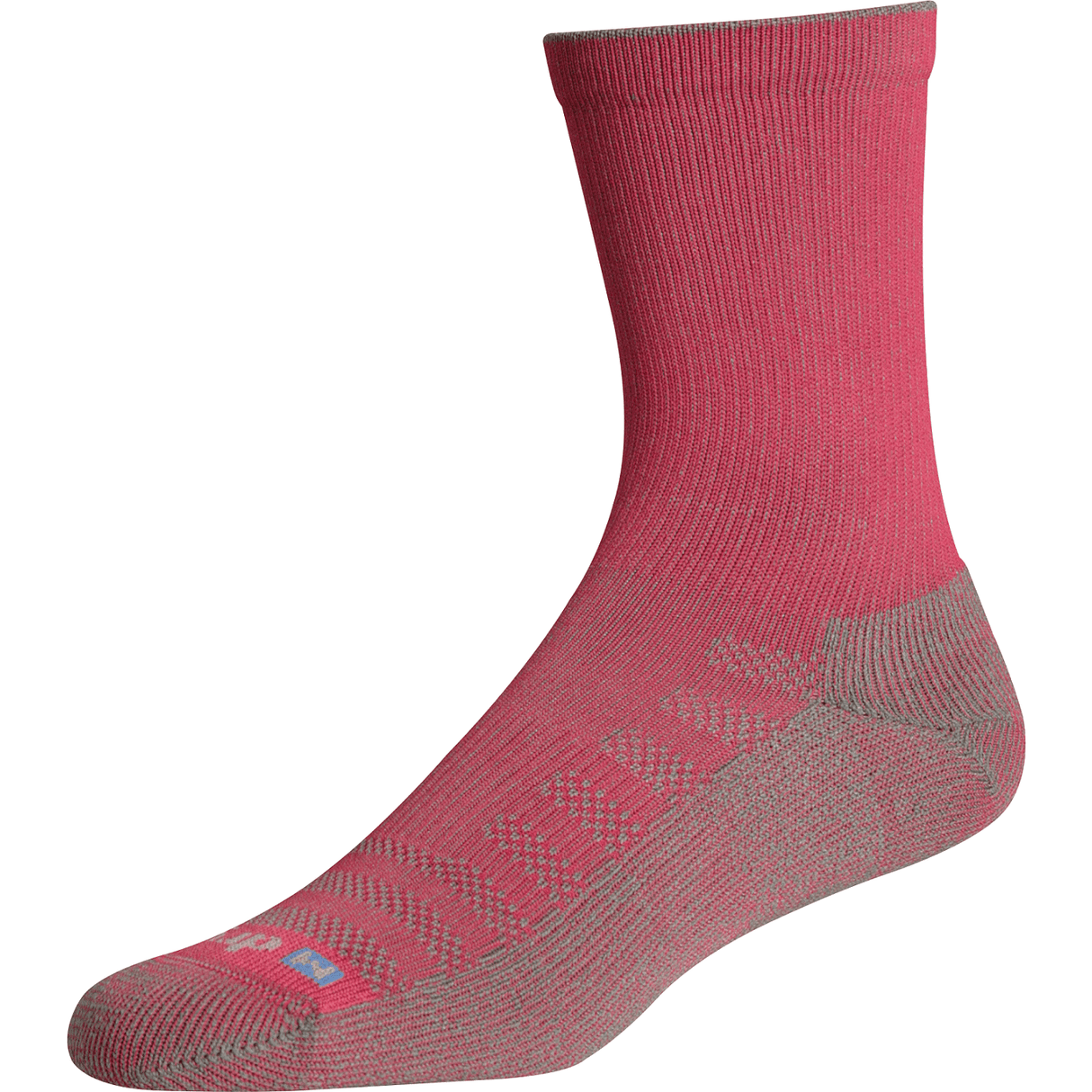 Drymax Lite Hiking Crew Socks  -  Small / Pink/Anthracite
