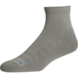 Drymax Lite Hiking 1/4 Crew Socks  -  Small / Gray/Anthracite