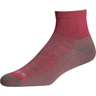 Drymax Lite Hiking 1/4 Crew Socks  -  Small / Pink/Anthracite