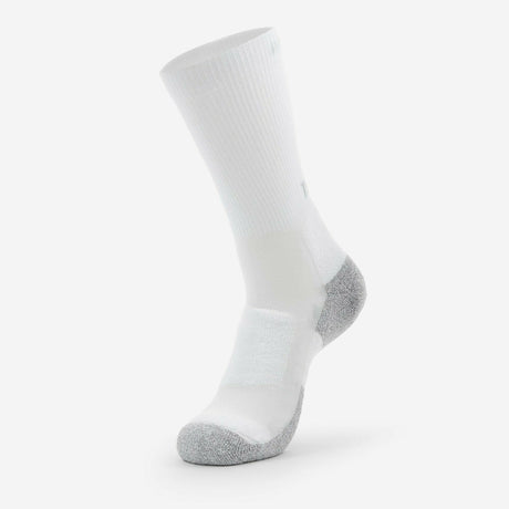 Thorlo Lite Walking Socks  -  Medium / White/Platinum