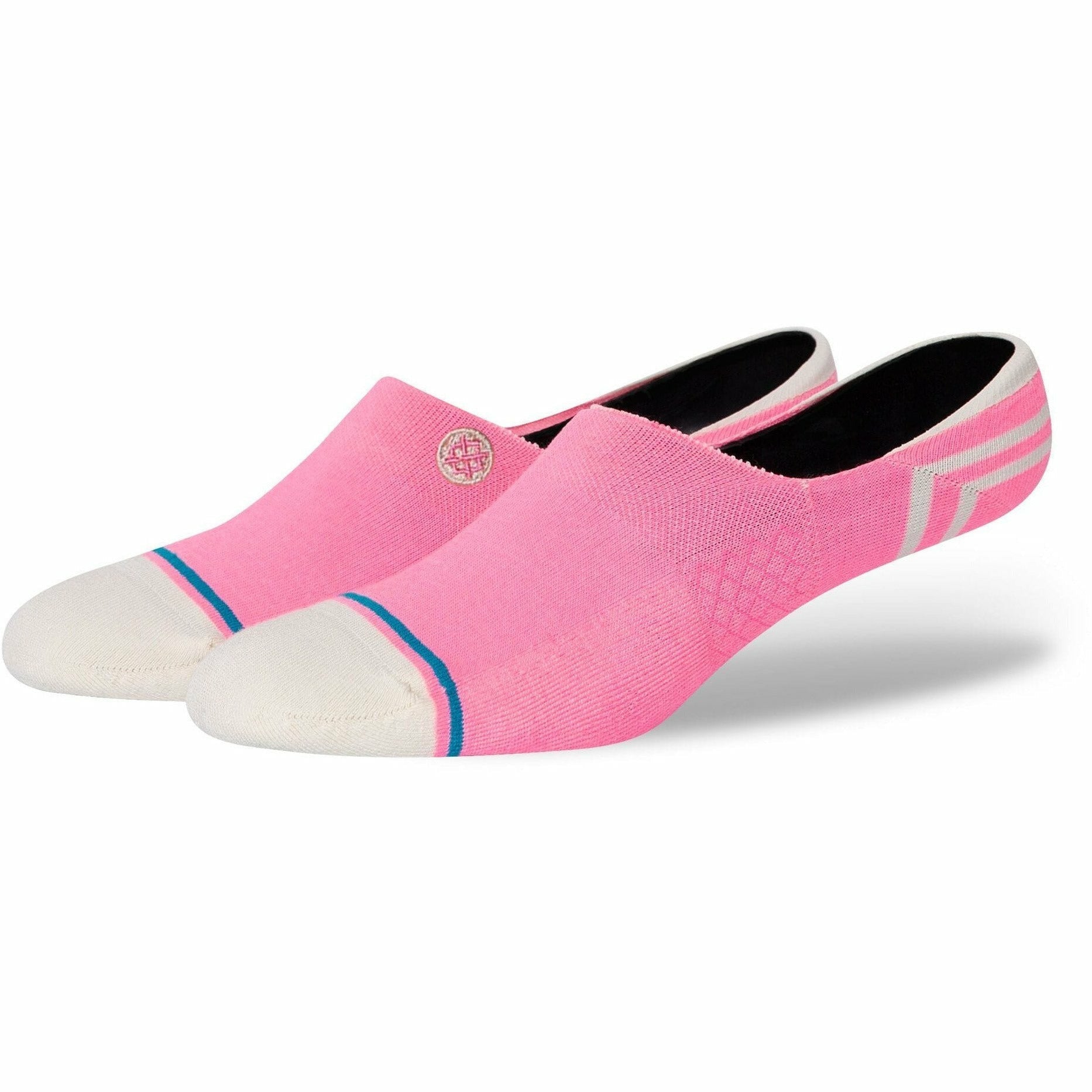 Stance Mens Icon No Show Socks  -  Large / Pink