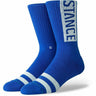Stance Mens OG Classic Crew Socks  -  Large / Cobalt Blue