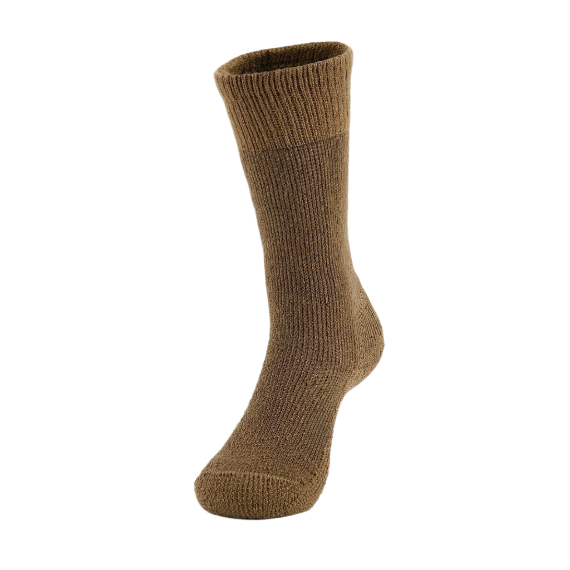 Thorlo Military Maximum Cushion OTC Socks  -  Small / Coyote Brown