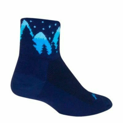 SockGuy Midnight Classic 3 Inch Crew Socks  -  Small/Medium
