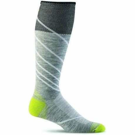 Sockwell Mens Pulse Firm Compression OTC Socks  -  Medium/Large / Light Gray