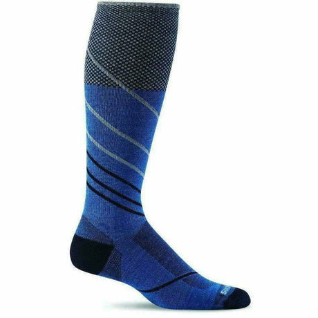 Sockwell Mens Pulse Firm Compression OTC Socks  -  Medium/Large / Ocean