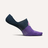 Feetures Womens Everyday Hidden Socks  -  Small / Balance Navy