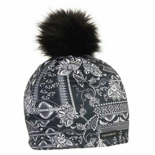 Turtle Fur Comfort Shell Pom Pom Beanie  -  One Size Fits Most / Nordic Night