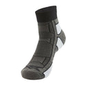 Thorlo Trail Running Light Cushion Quarter Socks  -  Medium / Pitch Black