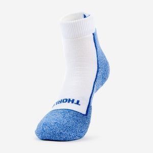 Thorlo Pickleball Light Cushion Ankle Socks  -  Small / Royal Blue