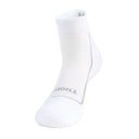 Thorlo Pickleball Light Cushion Ankle Socks  -  Small / White