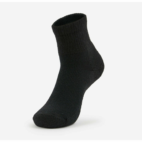 Thorlo Uniform Moderate Cushion Ankle Socks  -  Medium / Black