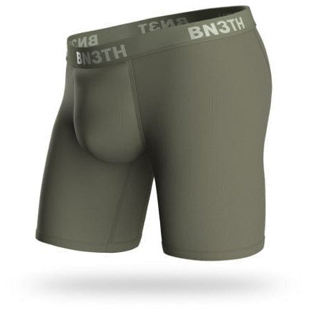 BN3TH Mens Classic Solid Boxer Brief  -  XX-Small / Pine/Haze