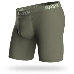 BN3TH Mens Classic Solid Boxer Brief  -  XX-Small / Pine/Haze