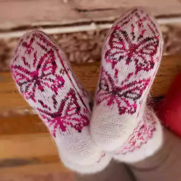 Siberia Spirit Butterfly Magic Low Socks  - 