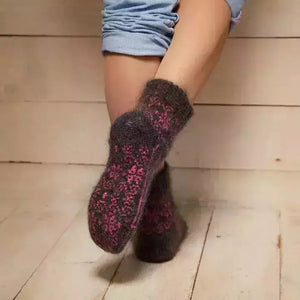 Siberia Spirit Raspberry Fantasy Low Socks  - 