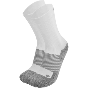 OS1st Wide Wellness Performance Crew Socks  -  Small / White