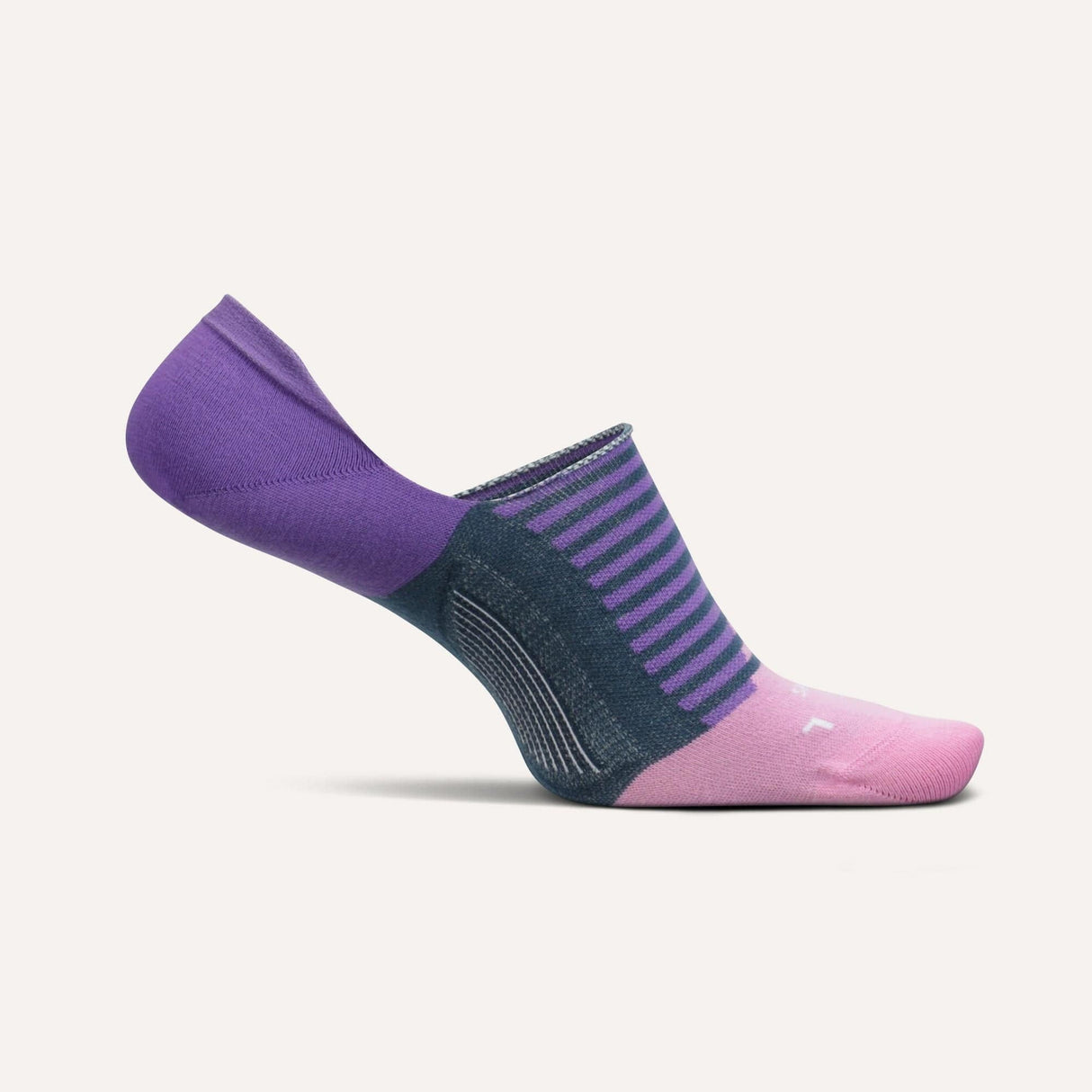 Feetures Womens Everyday Hidden Socks  -  Small / Manifest Purple