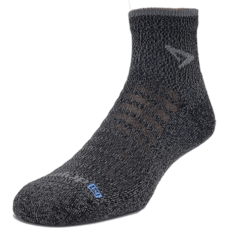 Drymax Running Lite-Mesh 1/4 Crew Socks  -  Small / Graphite