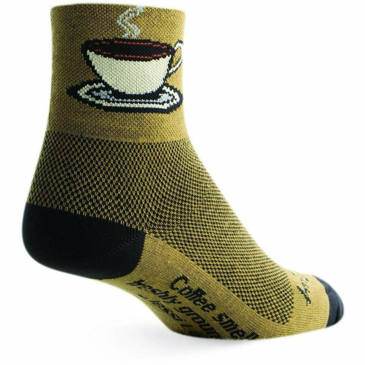 SockGuy Java Classic 3 Inch Crew Socks  -  Small/Medium