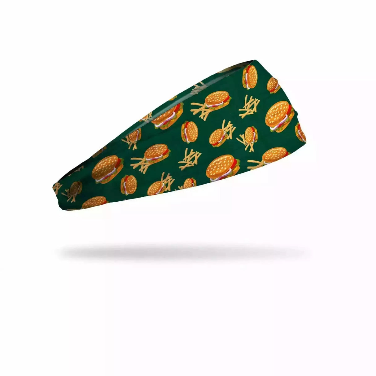 JUNK Squatch Burger-N-Fries Headband  -  One Size Fits Most / Green