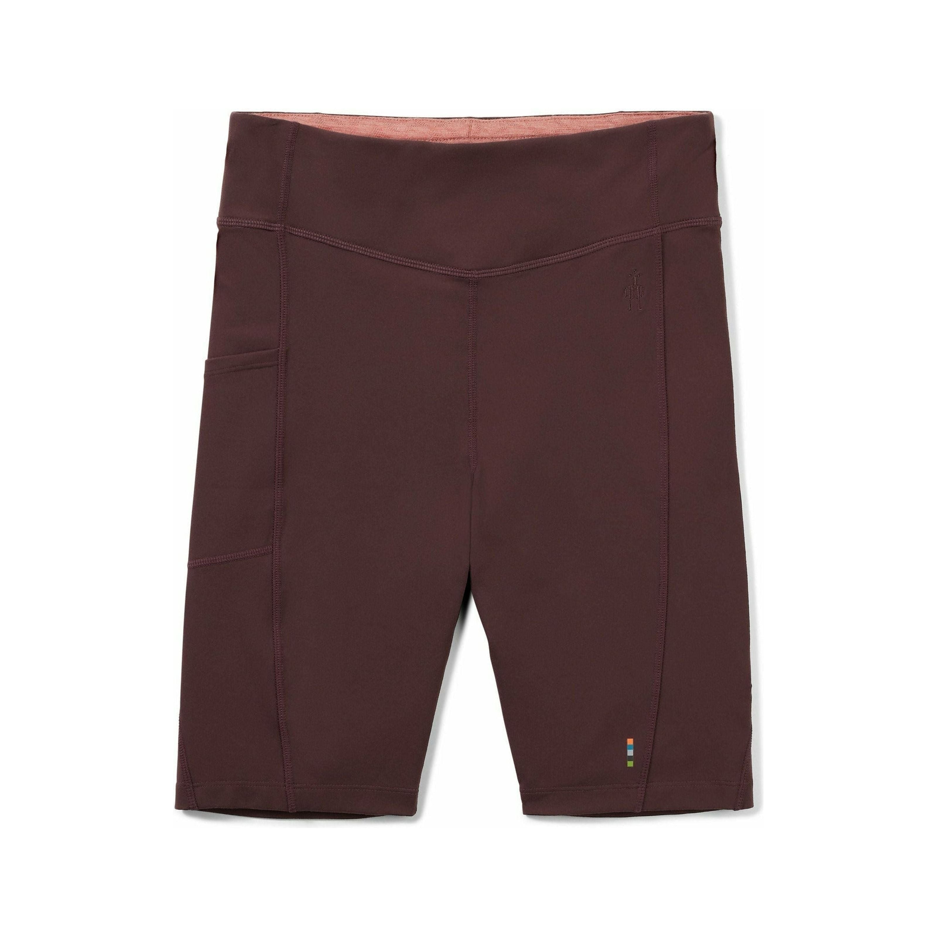 Smartwool Womens Merino Sport Biker Shorts - Clearance  -  X-Small / Woodsmoke