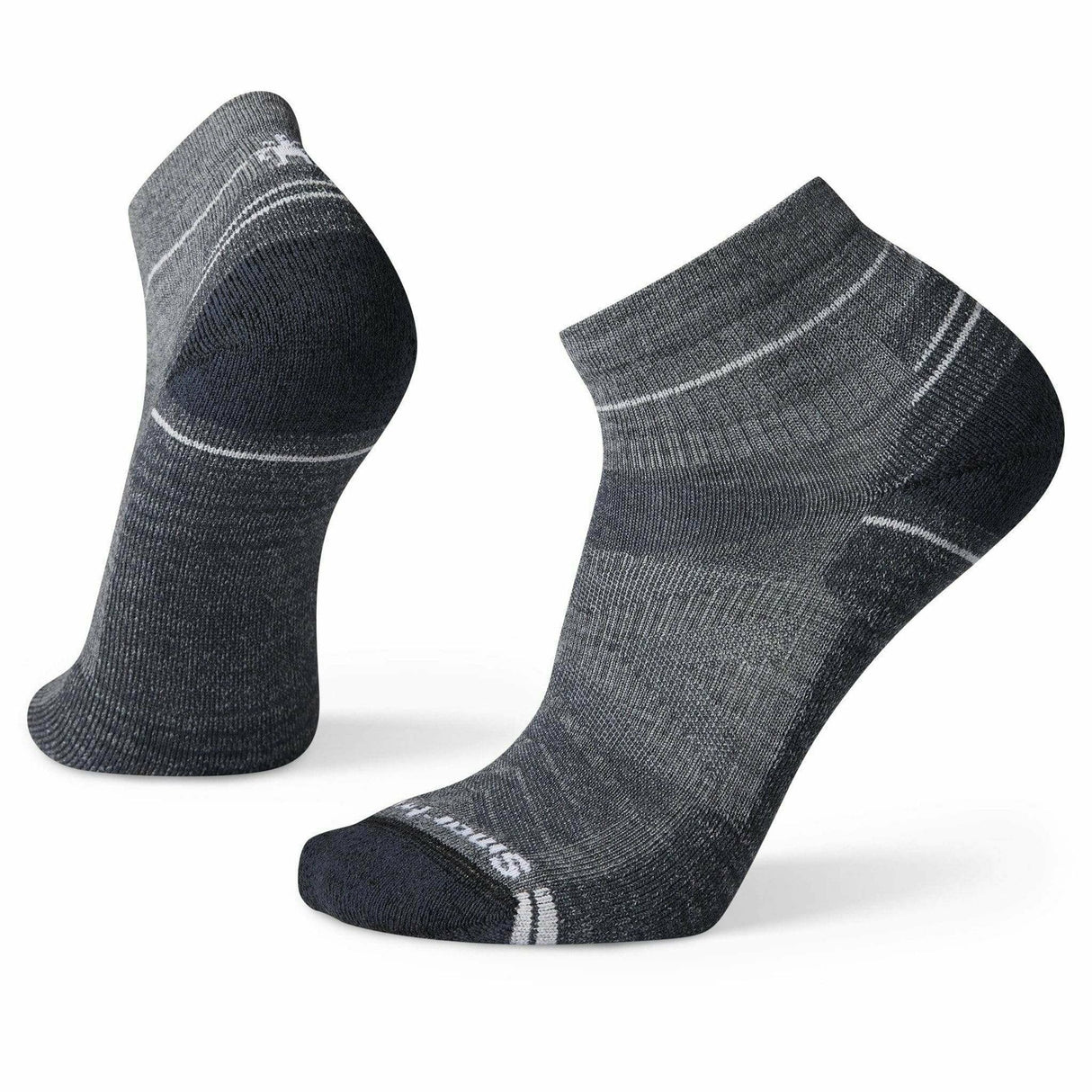 Smartwool Hike Light Cushion Ankle Socks  -  Medium / Medium Gray