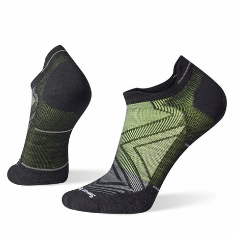 Smartwool Run Zero Cushion Low Ankle Socks  -  Medium / Black