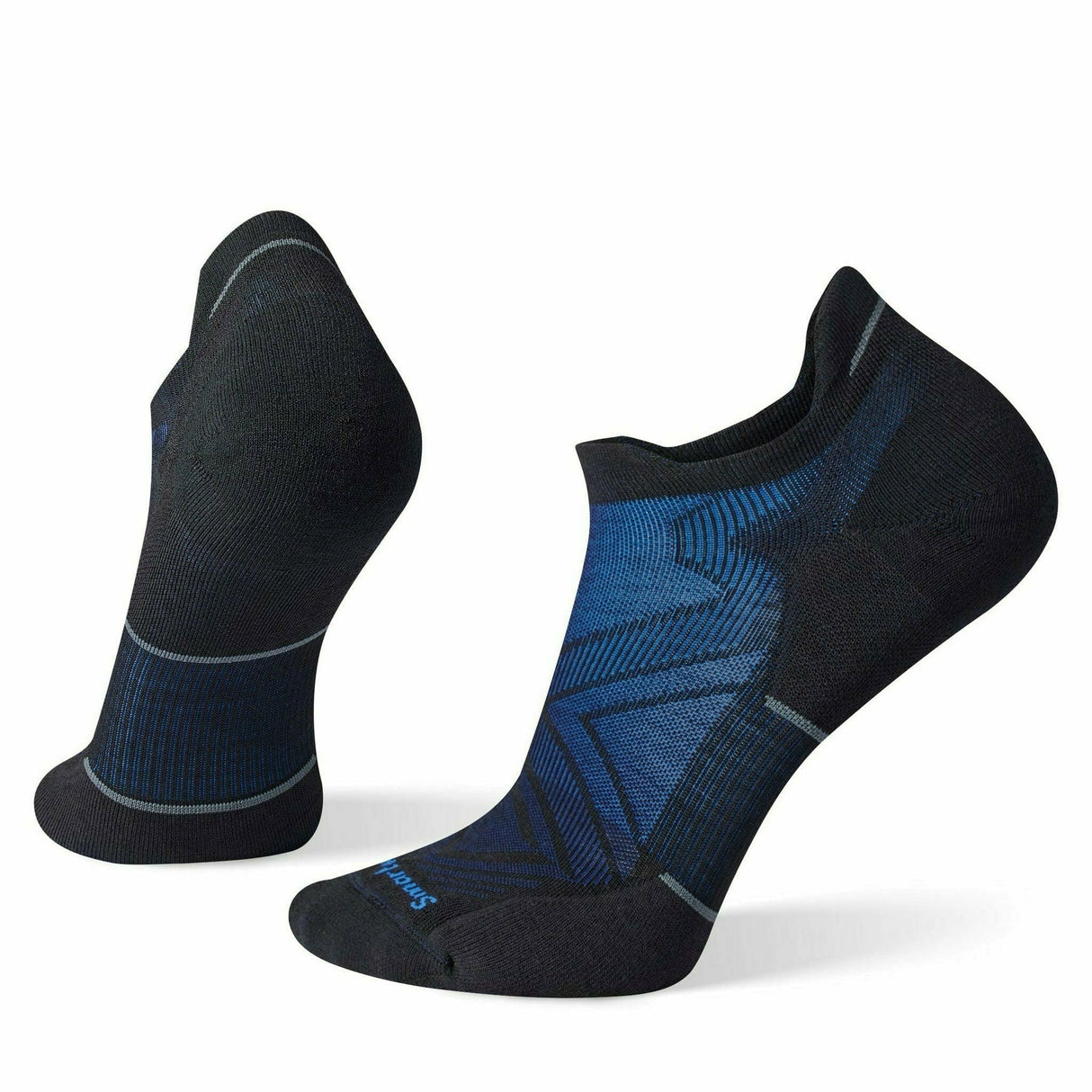 Smartwool Run Targeted Cushion Low Ankle Socks  -  Medium / Black