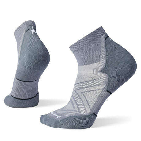 Smartwool Run Targeted Cushion Ankle Socks  -  Medium / Graphite