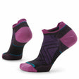 Smartwool Womens Run Zero Cushion Low Ankle Socks - Clearance  -  Small / Charcoal