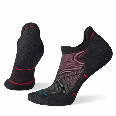Smartwool Womens Run Targeted Cushion Low Ankle Socks  -  Medium / Black