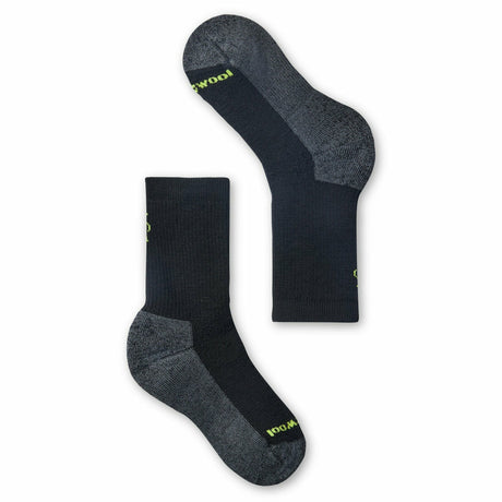 Smartwool Kids Hike Full Cushion Crew Socks  -  Small / Black